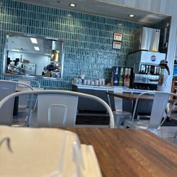 Hawaiian Bros Island Grill - View from a table.