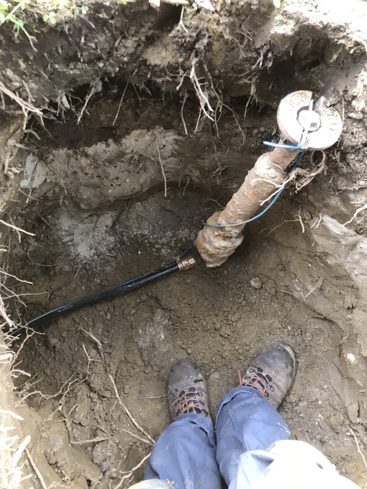 Slide of J P Tracy plumbing