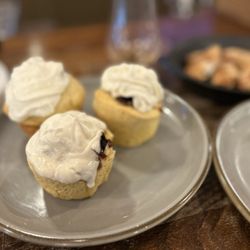J.S. Barnett's Whiskey House - Bacon Cupcakes are a must order!!