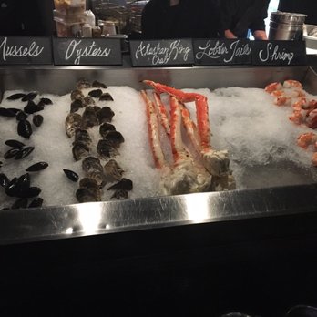 Flame Steakhouse - Their seafood display - Steakhouses Near Me - Springfield, Missouri