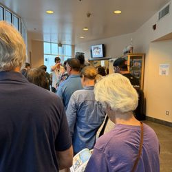 Belmont Greek Festival - Cafeteria line....