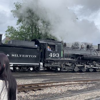 Durango & Silverton Narrow Gauge Railroad - The famous 493 - Trains Near Me - Durango, Colorado Durango & Silverton Narrow Gauge Railroad - The famous 493 - Trains Near Me - Durango, Colorado