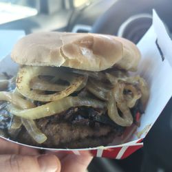 Freddy's Frozen Custard & Steakburgers - Prime steak burger