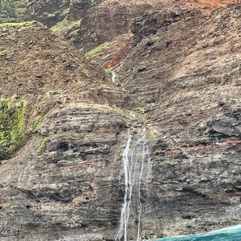 Capt Andy's - The power of mountain  water making an unforgettable topography! - Boat Tours Near Me - Ele'ele, Hawaii