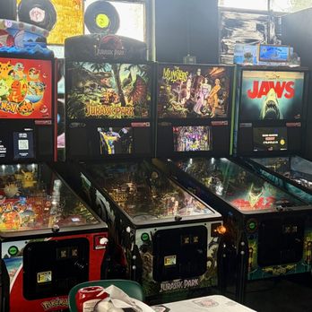 Black Circle Bistro - Pinball machines inside the bistro - Arcades Near Me - Beckley, West Virginia