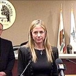 Rancho Cordova City Hall - Academy Award winner Mira Sorvino graced the podium in the Rancho Cordova city hall