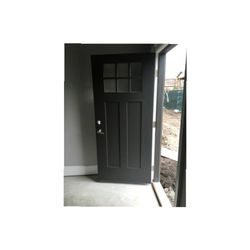 Atomic Painting & Remodeling - Garage side door.