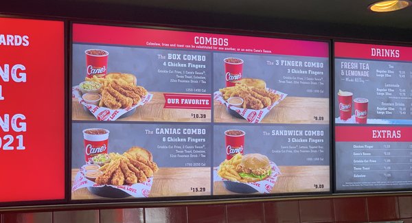 Menu photo 2 Raising Cane's Chicken Fingers Boston, MA Menu photo 2 Raising Cane's Chicken Fingers Boston, MA