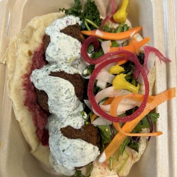 Iggy's Alive & Cultured - Falafel Gyro - Desserts Near Me - Kingston, Washington Iggy's Alive & Cultured - Falafel Gyro - Desserts Near Me - Kingston, Washington