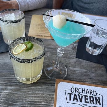 Orchard Tavern - Blurred limes and laugh now, cry later cocktails. Both were delicious and refreshing. - Gastropubs Near Me - Phoenix, Arizona Orchard Tavern - Blurred limes and laugh now, cry later cocktails. Both were delicious and refreshing. - Gastropubs Near Me - Phoenix, Arizona