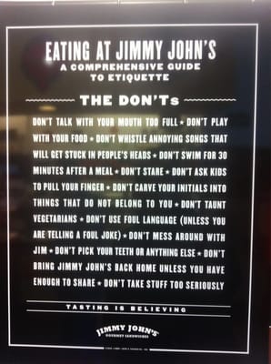 Menu photo 2 Jimmy John's Denver, CO