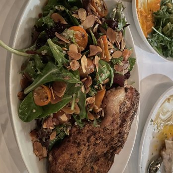 Starlite - salad w side of chicken - Cocktail Bars Near Me - San Diego, California Starlite - salad w side of chicken - Cocktail Bars Near Me - San Diego, California