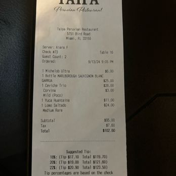 Taipa Peruvian Restaurant- Coral Gables - Peruvian Near Me - Miami, Florida Taipa Peruvian Restaurant- Coral Gables - Peruvian Near Me - Miami, Florida