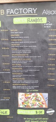 Menu photo 4 Winstub Factory Mulhouse, 68 Menu photo 4 Winstub Factory Mulhouse, 68