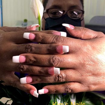 Kim's Nails - Fill in with gel French - Nail Salons Near Me - Memphis, Tennessee Kim's Nails - Fill in with gel French - Nail Salons Near Me - Memphis, Tennessee