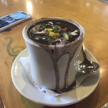 Kuba Kuba - Black bean soup. Solid but served lukewarm - Cuban Near Me - Richmond, Virginia Kuba Kuba - Black bean soup. Solid but served lukewarm - Cuban Near Me - Richmond, Virginia