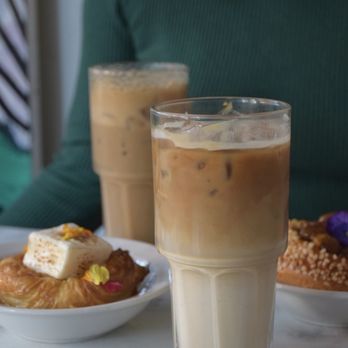 Cicada Coffee Bar - Iced Saigon Latte Iced Sea Salt Shaker - Vietnamese Near Me - Cambridge, Massachusetts Cicada Coffee Bar - Iced Saigon Latte Iced Sea Salt Shaker - Vietnamese Near Me - Cambridge, Massachusetts