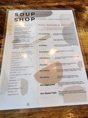 Menu photo 7 Soup Shop South Gate, CA