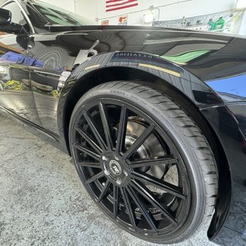 Fresh N Clean Express - All black prepped and ready for a Sunny day! - Auto Detailing Near Me - Concord, California