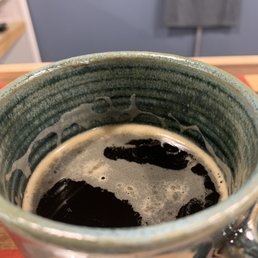 a cup of coffee