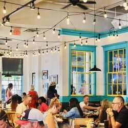 Blue Goose Cantina - Dining room at Blue Goose Cantina Frisco. A little busy!