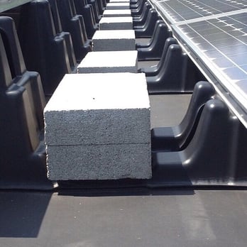 Solarbuddy - Commercial Job using non-penetrating ballast blocks - Solar Installation Near Me - Palo Alto, California Solarbuddy - Commercial Job using non-penetrating ballast blocks - Solar Installation Near Me - Palo Alto, California
