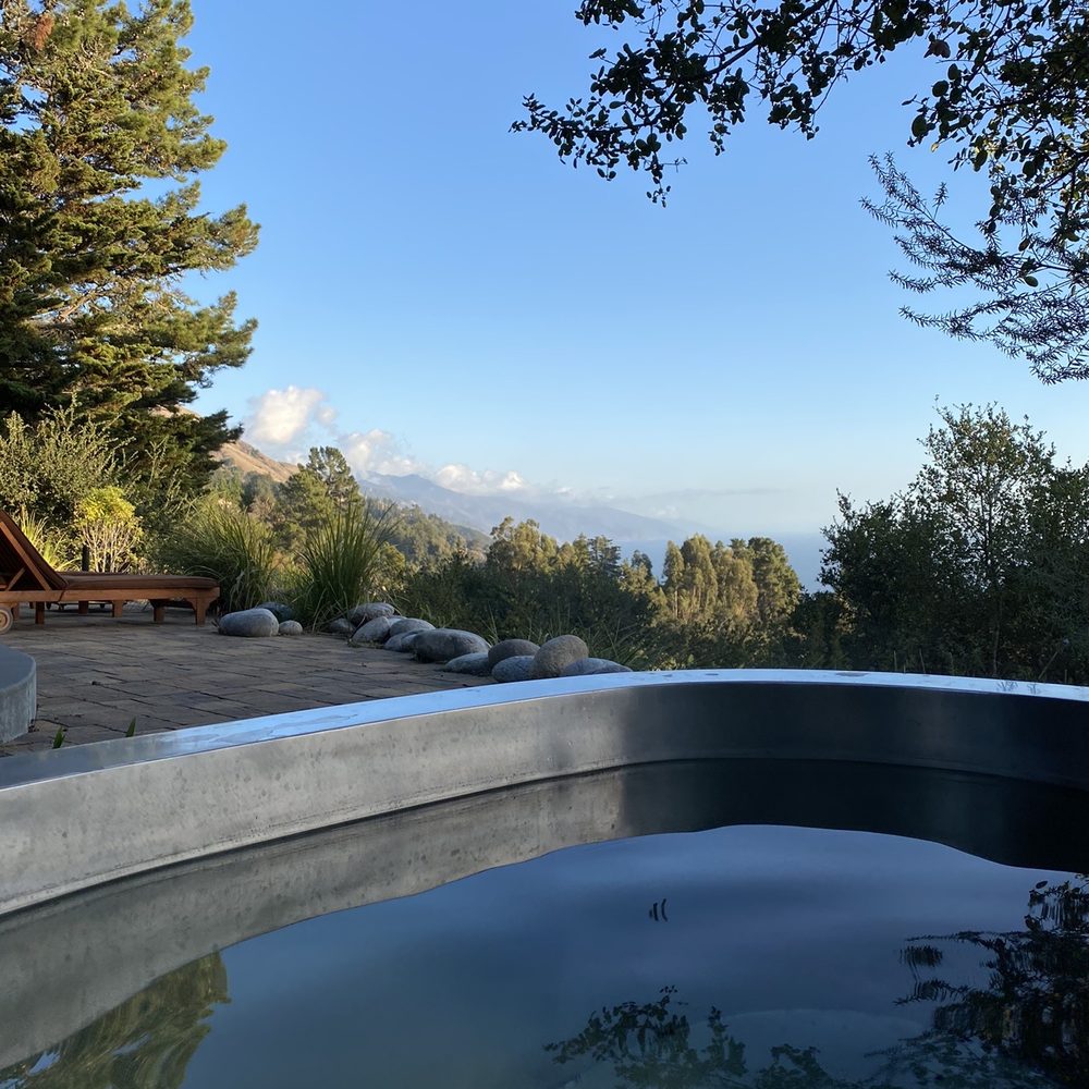 Post Ranch Inn - View from outdoor hot tub - Hotels Near Me - Big Sur, California Post Ranch Inn - View from outdoor hot tub - Hotels Near Me - Big Sur, California