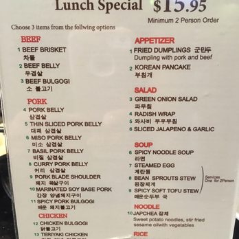 Top Chef - All You Can Eat Lunch Menu - Korean Near Me - Simi Valley, California Top Chef - All You Can Eat Lunch Menu - Korean Near Me - Simi Valley, California