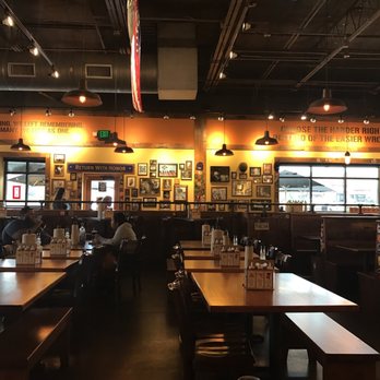 Mission BBQ - Walls full of military memorabilia - Barbeque Near Me - Richmond, Virginia