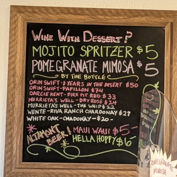 Primrose Bakery - Drinks menu - Bakeries Near Me - Pleasanton, California Primrose Bakery - Drinks menu - Bakeries Near Me - Pleasanton, California