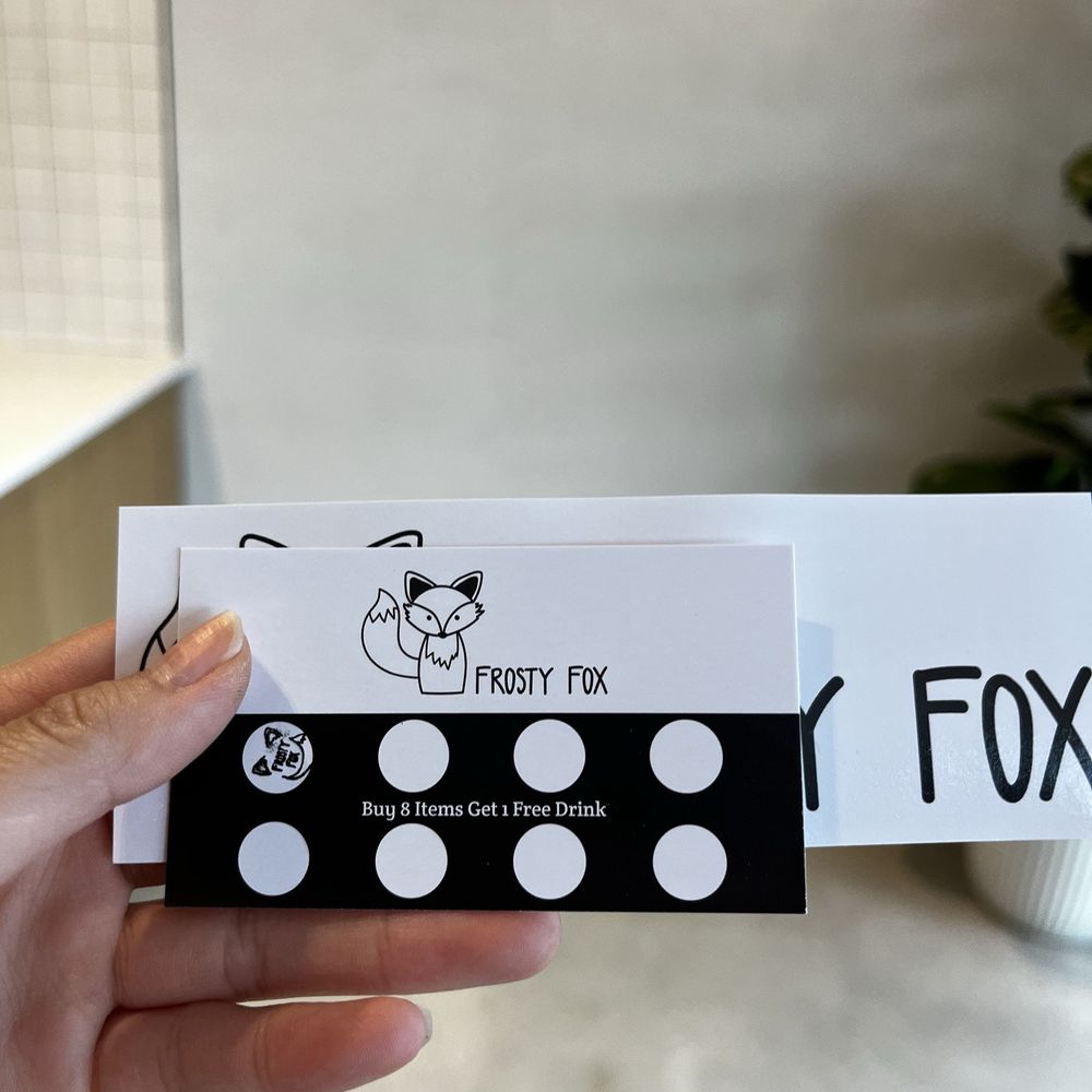 Frosty Fox - Punch card! - Desserts Near Me - Austin, Texas Frosty Fox - Punch card! - Desserts Near Me - Austin, Texas
