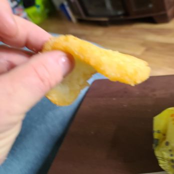 McDonald's - under cooked hash browns........ way to go.... a billion $ a year restaurant and you can't even cook a hash brown... way to go.. - Burgers Near Me - Springtown, Texas