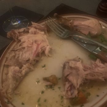 Home Kitchen - The remnants of a "Half Roasted Chicken With Pan Juices." - American Near Me - New York, New York Home Kitchen - The remnants of a "Half Roasted Chicken With Pan Juices." - American Near Me - New York, New York