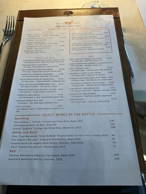Menu photo 8 Valley Kitchen Carmel, CA