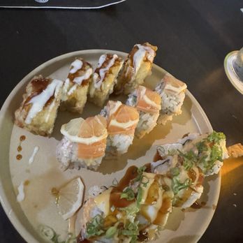 Pier 50 - Davis - Lemon + salmon (middle) - Japanese Near Me - Davis, California