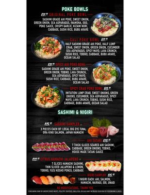 Menu photo 3 Hapas Sushi & Poke Laie, HI Menu photo 3 Hapas Sushi & Poke Laie, HI