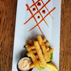Topside Bar & Grill - Calamari steaks