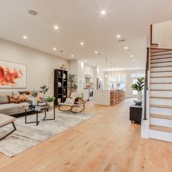 Basement remodeled with bedroom, laundry room and living area