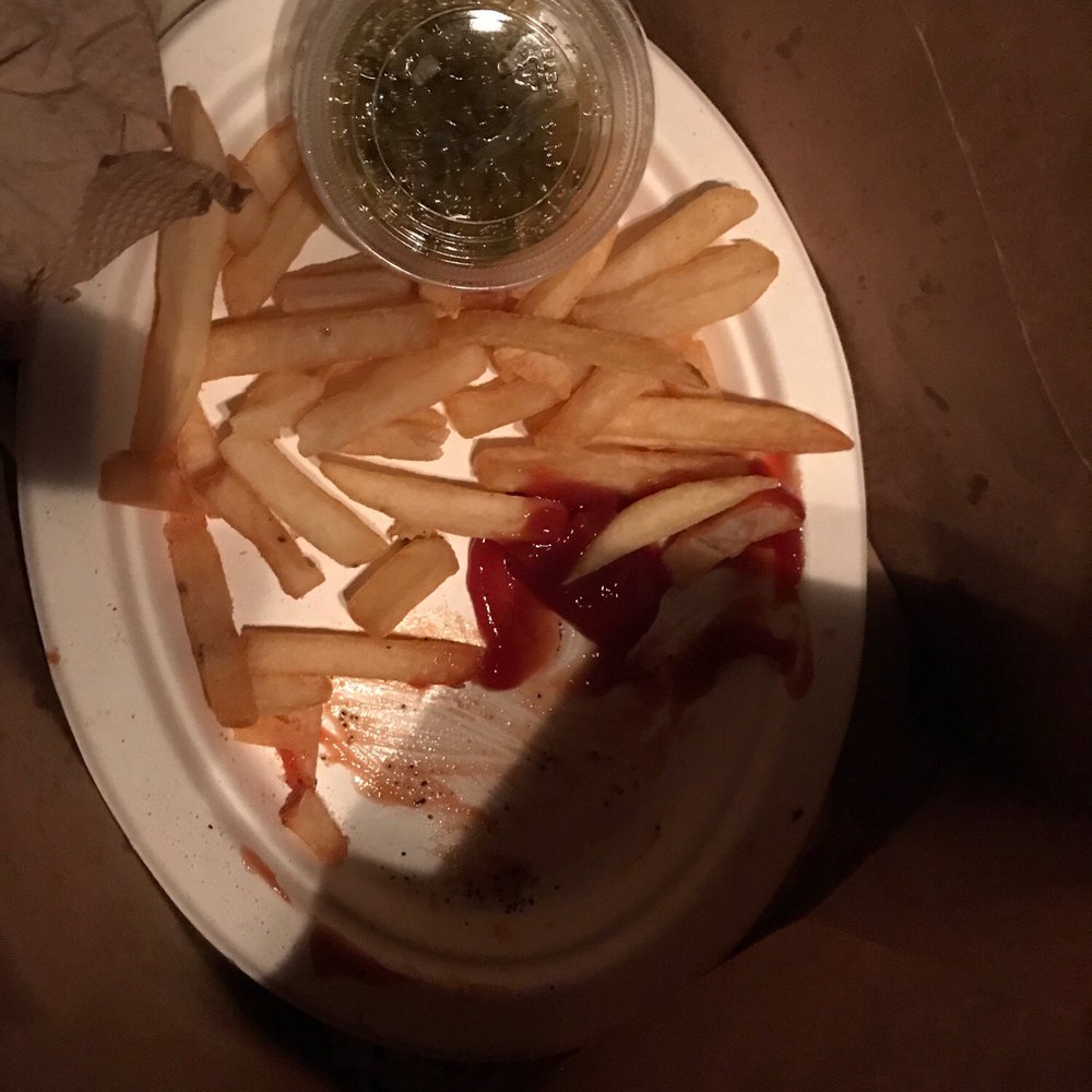 Zeke's Drive In - Fries after closing in the car - American Near Me - Gold Bar, Washington Zeke's Drive In - Fries after closing in the car - American Near Me - Gold Bar, Washington