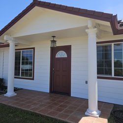 M B Quality Painting - Front of the house.