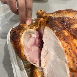 Not cooked all the way!! Not cooked all the way!!