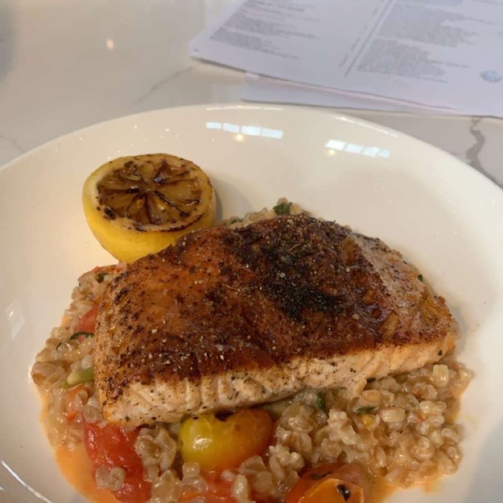 Bar Verona - Salmon, no skin, blackened. - Bars Near Me - Washington, Michigan Bar Verona - Salmon, no skin, blackened. - Bars Near Me - Washington, Michigan