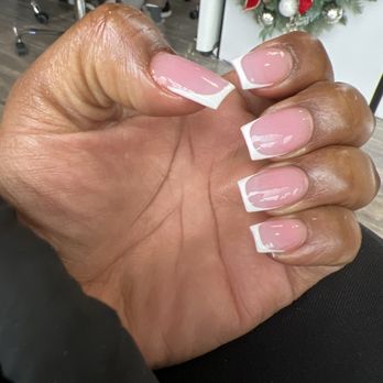 Dila Nails and Spa - This is one of my simple sets.. I usually go all out and get all different kinds of designs.. but you get the picture! - Waxing Near Me - Stockton, California Dila Nails and Spa - This is one of my simple sets.. I usually go all out and get all different kinds of designs.. but you get the picture! - Waxing Near Me - Stockton, California