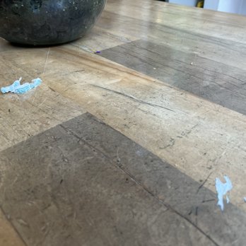 Bard Coffee - Straw wrapper after he cleaned table - Coffee & Tea Near Me - Portland, Maine