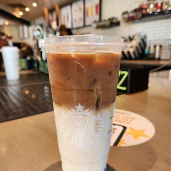 Starbucks - Starbucks - Venti Iced OatMilk Mocha Macchiato - Coffee & Tea Near Me - Sunnyvale, California Starbucks - Starbucks - Venti Iced OatMilk Mocha Macchiato - Coffee & Tea Near Me - Sunnyvale, California