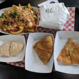 Rasmalai Cheesecake Samosas
