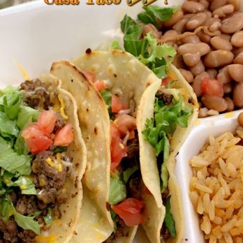 Casa Taco - Taco plate and loaded lunch nachos! Yummy - Caterers Near Me - Albuquerque, New Mexico