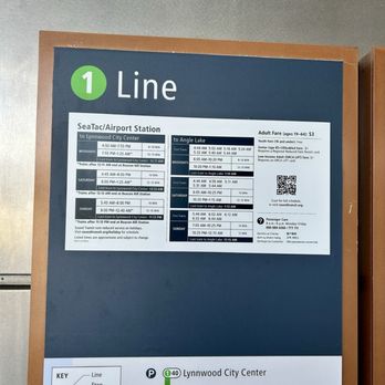 SeaTac/Airport Station - Train Stations Near Me - Seattle, Washington