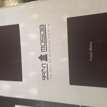 Mosob Restaurant - Menu - African Near Me - London, XGL