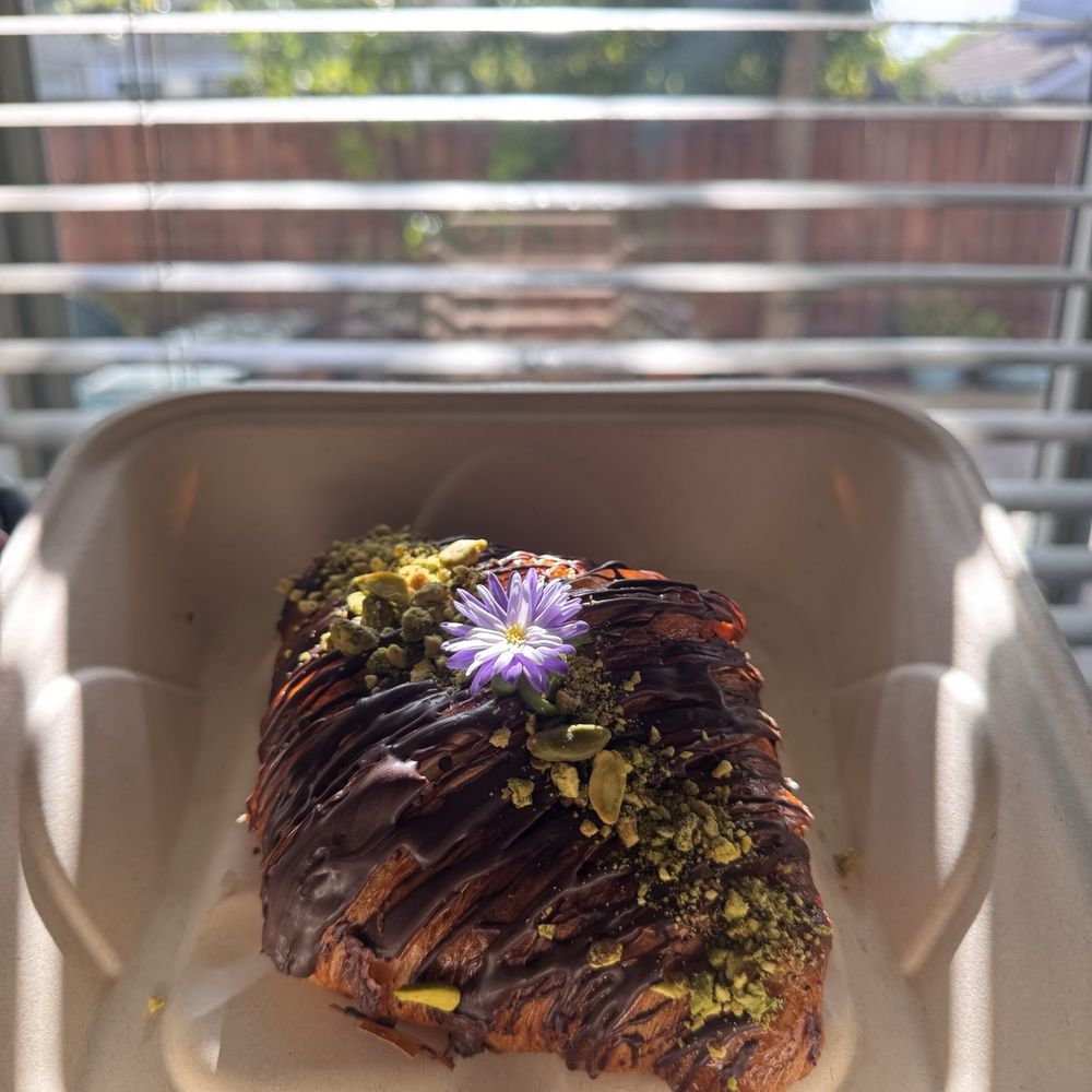 Doughweime - Dubai Chocolate Croissant! ($10) - Bakeries Near Me - Union City, California